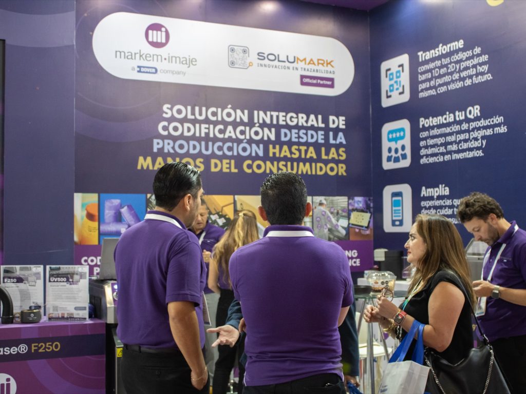 Solumark en Expo Pack México 2026 — codificación y trazabilidad industrial, stand 24